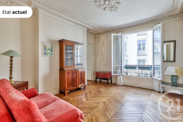 Appartement T3 à vendre - 3 pièces - 76.04 m2 - PARIS - 75006 - ILE-DE-FRANCE - Century 21 Assas Raspail
