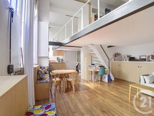 Appartement Atelier d'artiste à vendre - 3 pièces - 55.45 m2 - PARIS - 75014 - ILE-DE-FRANCE - Century 21 Assas Raspail